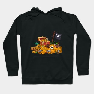 Cartoon Treasure Hoodie